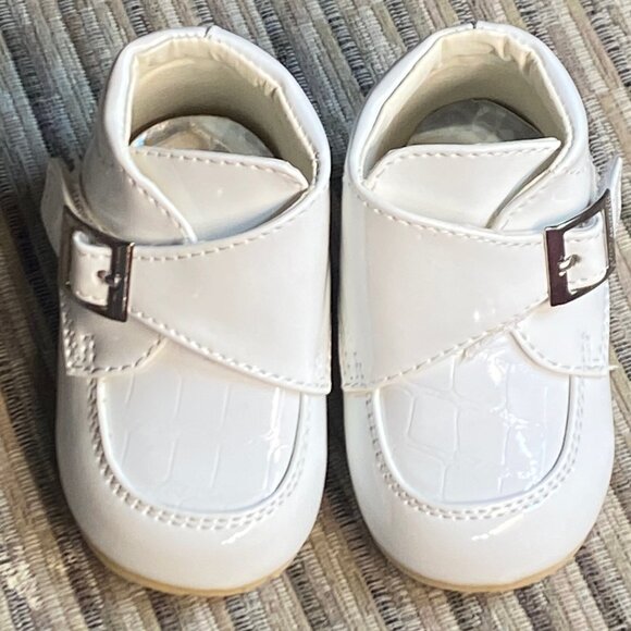 Other - baby boy leather tuxedo white shoes size 2
